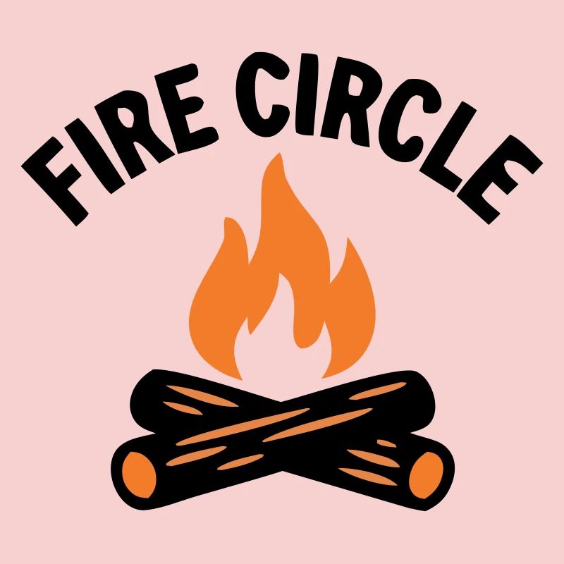 Campfire Fire Pit Camping Boy Scout