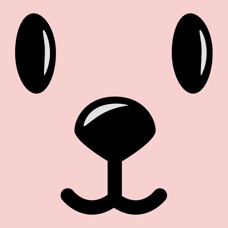 teddy bear costume smiley face