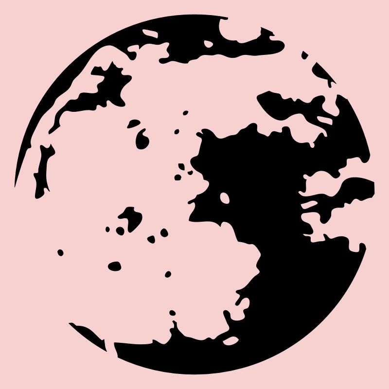 Moon Stencil