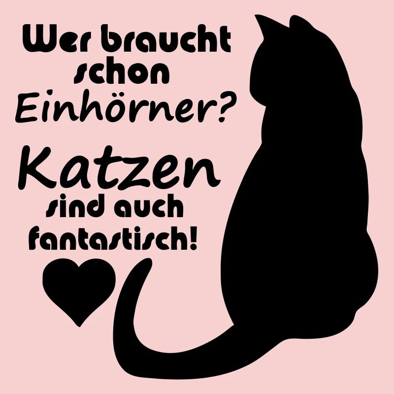 Katzen vs Einhörner Einhorn Katze Fun Geschenk
