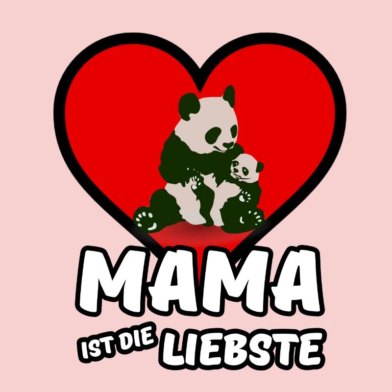 Mama ist die Liebste - Mutter, Muttertag, Geschenk