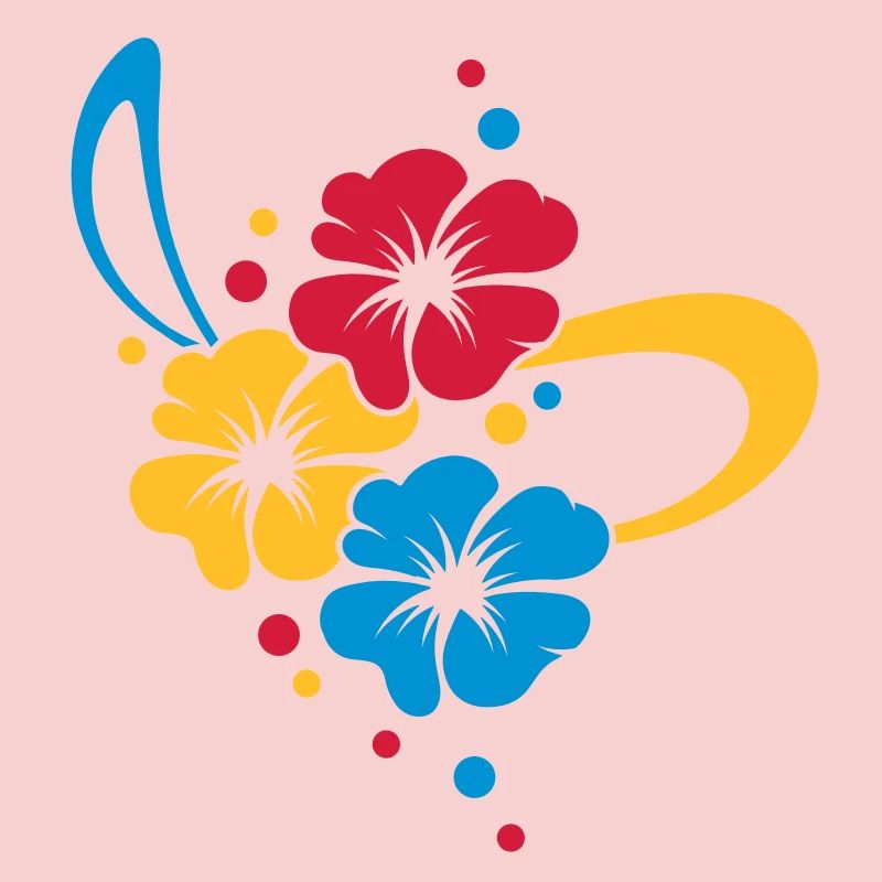 Bouquet de fleurs avec ruban