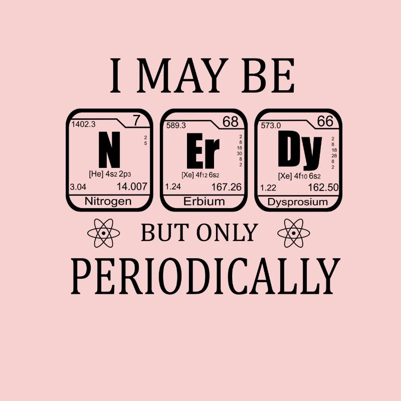 Chemistry Science Periodic Table Nerd