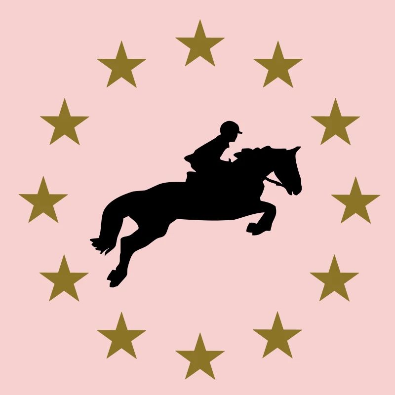 Cheval de saut d'obstacles & Étoiles