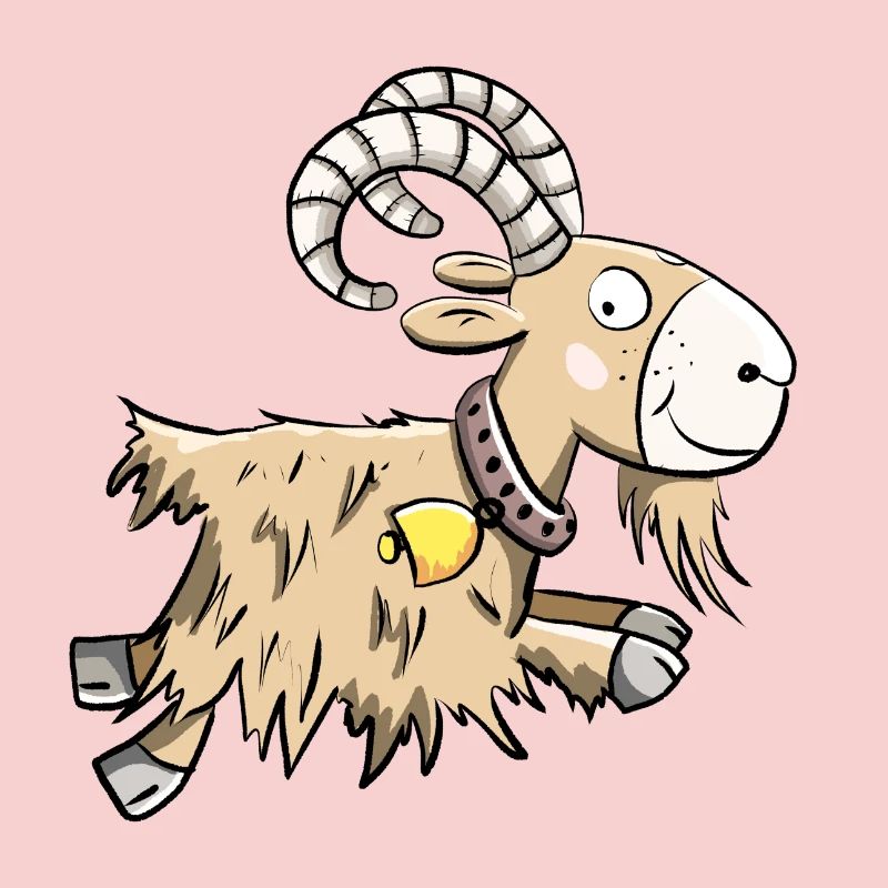 Erratic Goat I Aries I Goat Gift