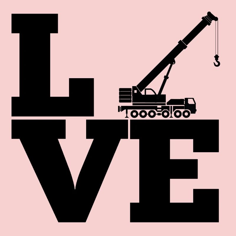 Crane Construction Crane Construction Machine Vehicle Work Gift