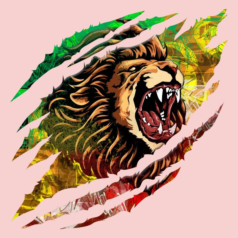 Explosion de couleurs de Lion Storm