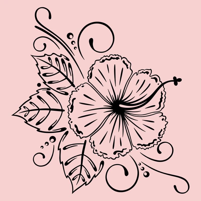 Hibiscus, hibiscus, fleur, fleurs