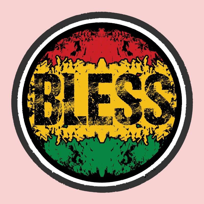 Rastafarian Floral Pattern