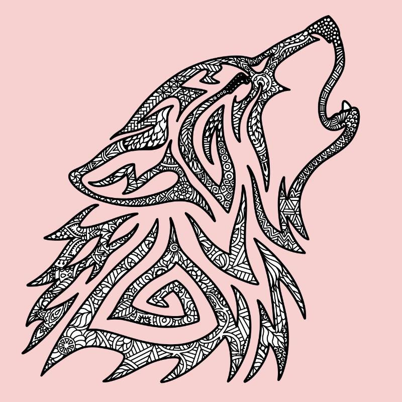 Howling Wolf Mandala