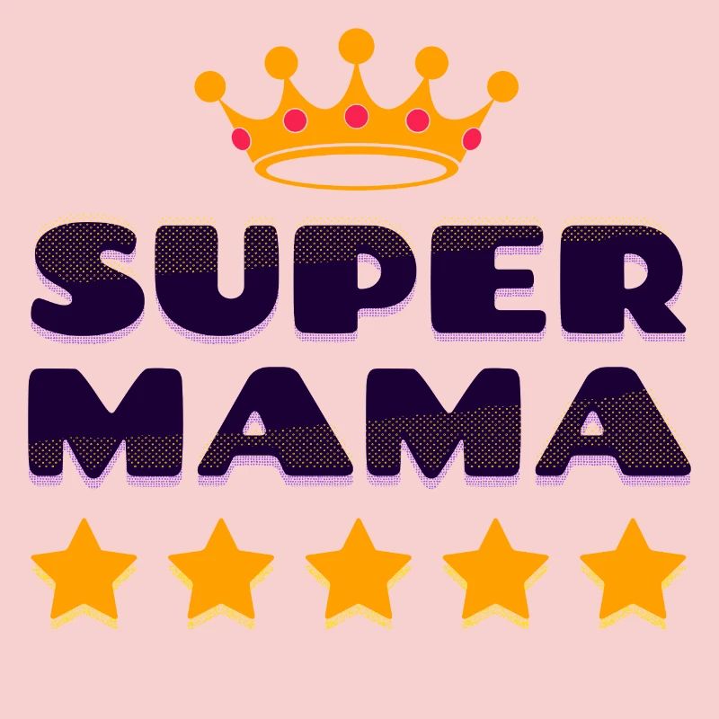 Muttertag Super Mama Beste Mutter Mutti Mami