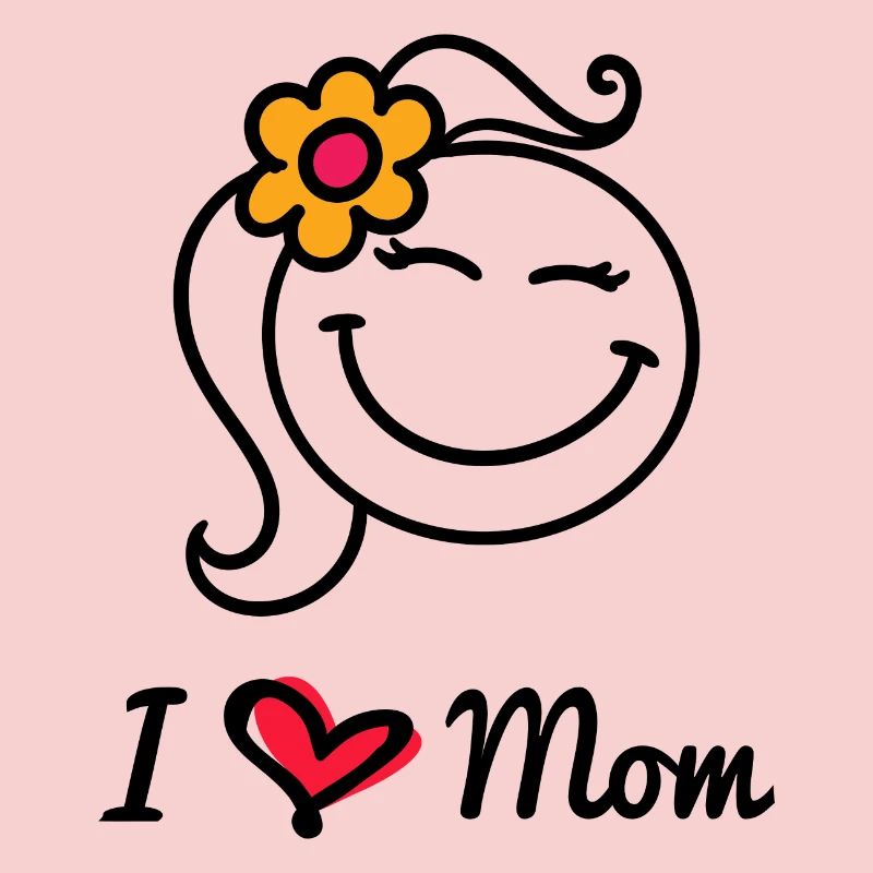 Ich Liebe Mama Herz Mutter Mutter Muttertag Spruch