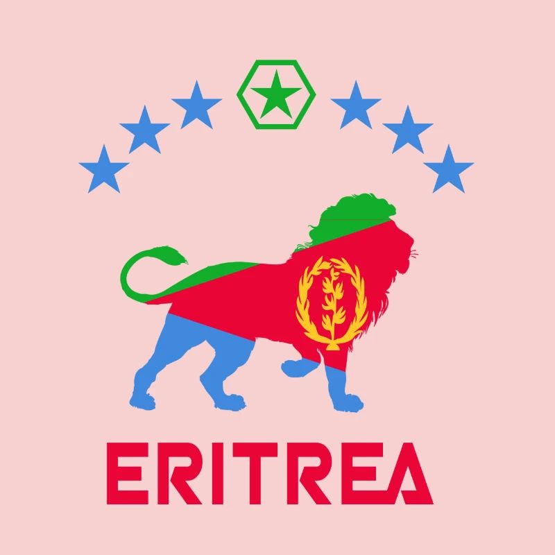 Eritrea lion design