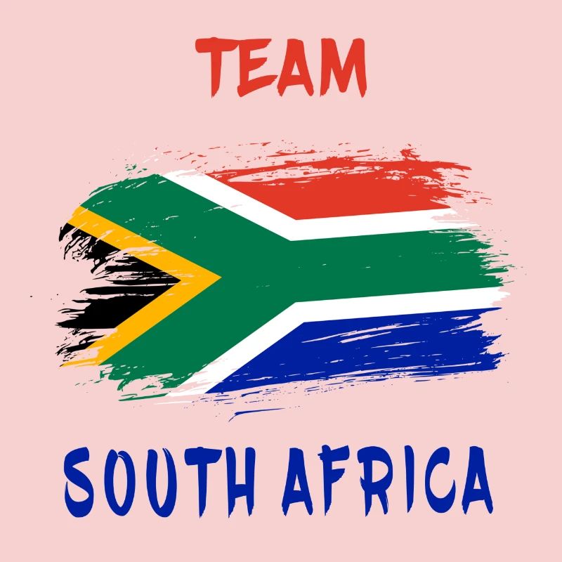 Team Afrique du Sud drapeaux design