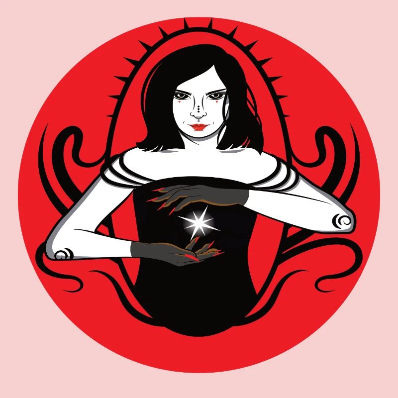 Mystic Witch with Star