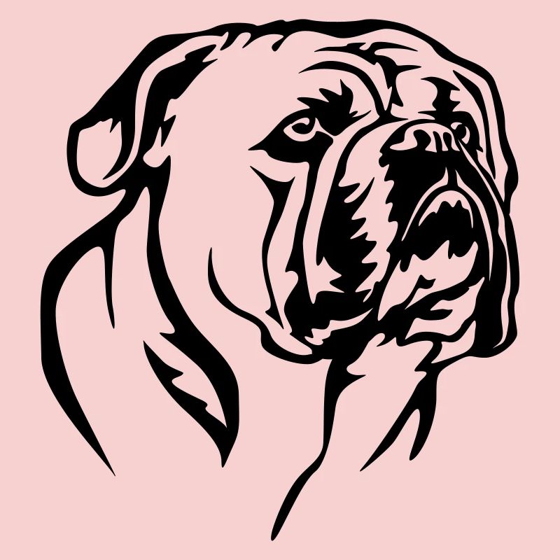 Continental Bulldog Head