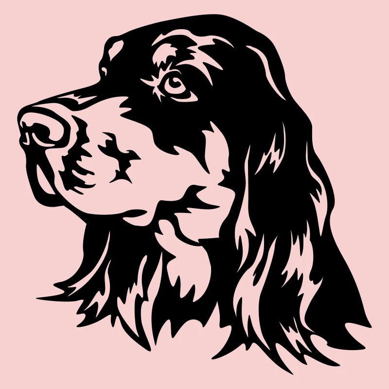 Gordon Setter Head