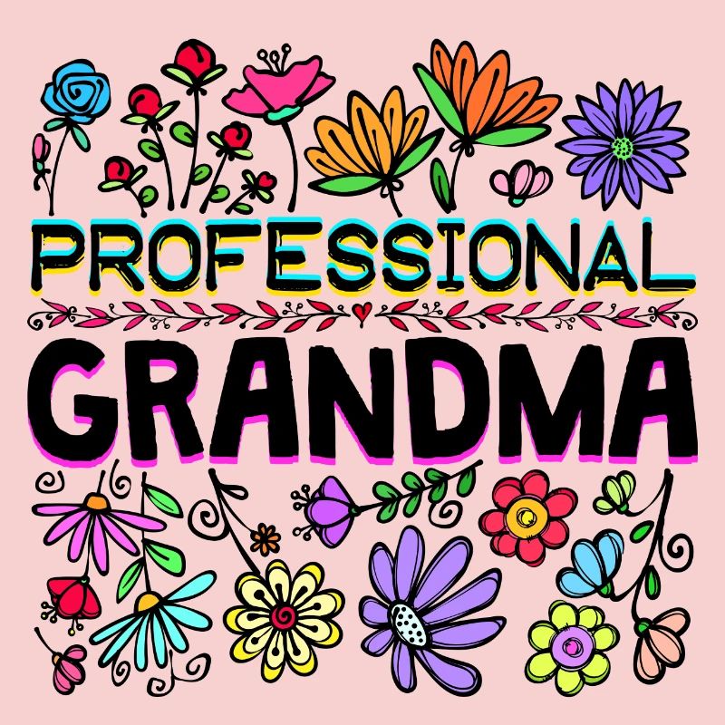Großmutter Oma Alte Frau Alles Gute Statement
