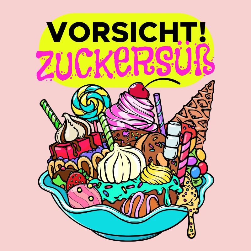 Naschkatzen Konditor Cupcake Statement Süßigkeiten