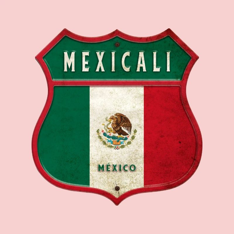 Mexicali Mexico crest design