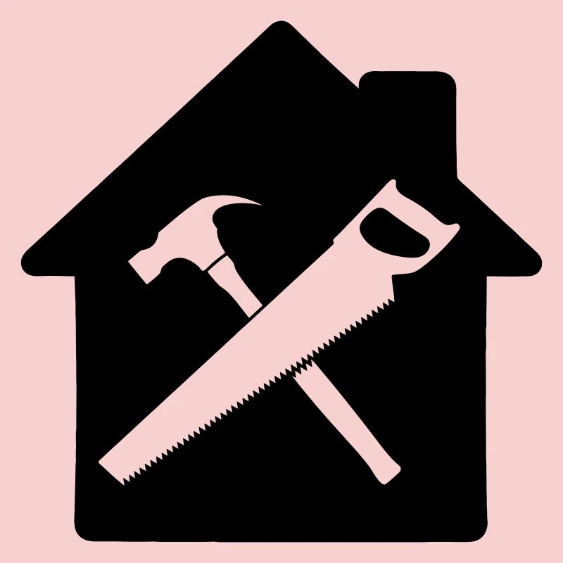 Carpenter tool logo house building