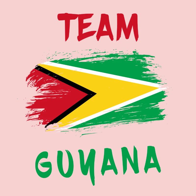 Drapeaux de l'équipe Guyane