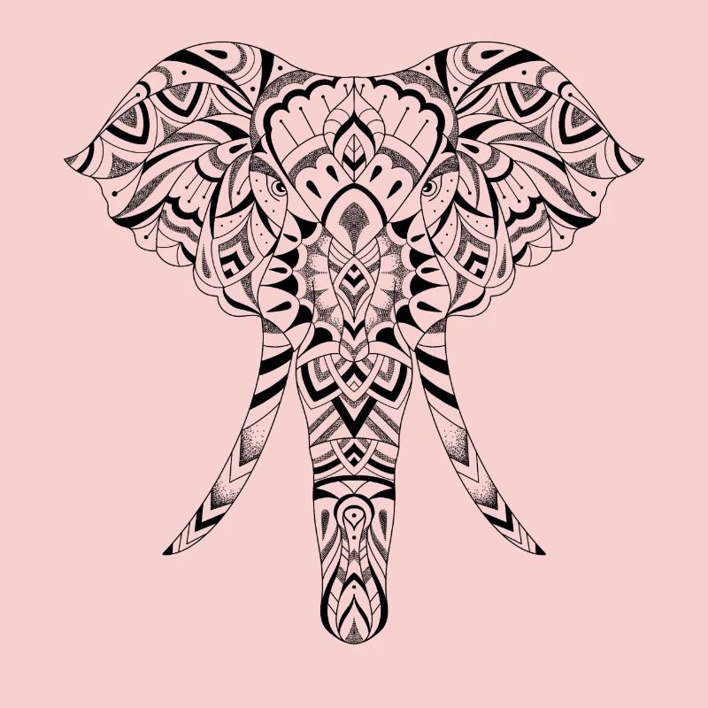 Éléphant graphique