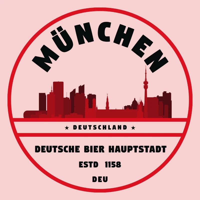 Emblème de la capitale de la bière de Munich
