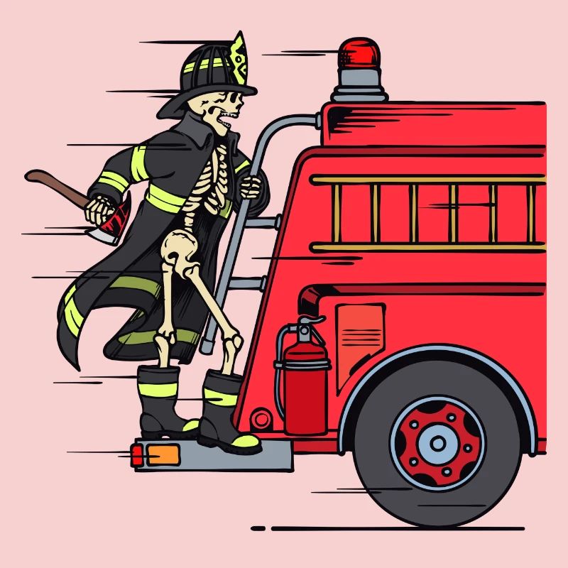 Fire Engine Firefighter Firefighter Rescuer
