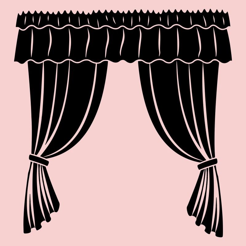 Vorhänge Theater oder Geschäft