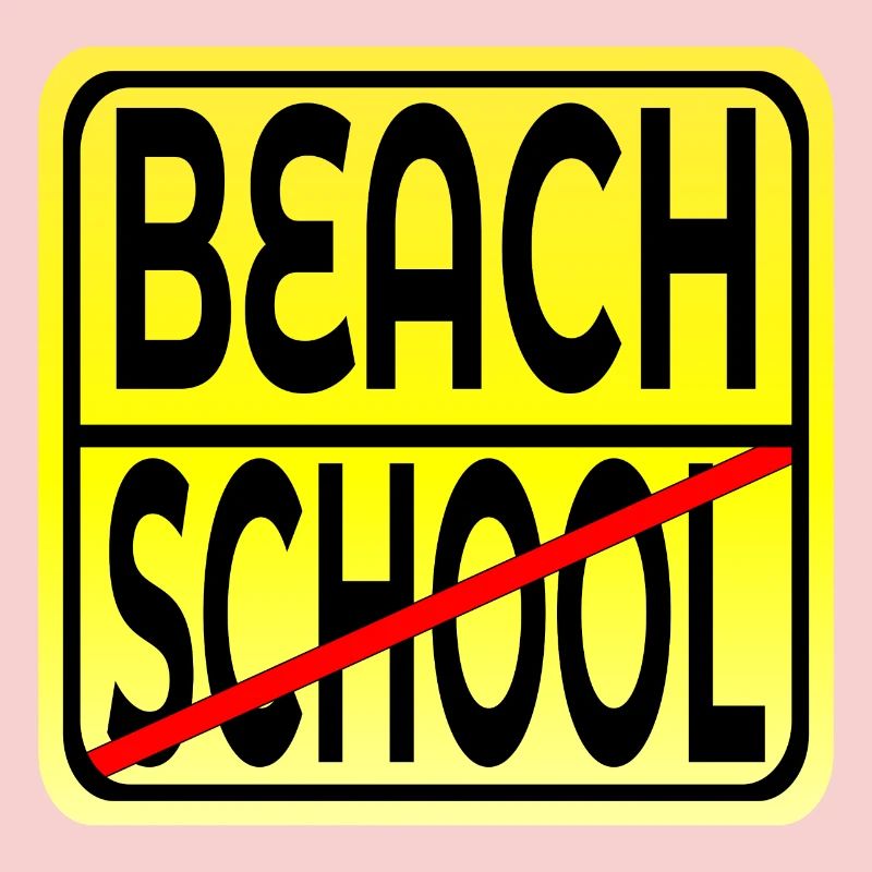 SCHOOL END SUMMER BEACH VACATION HOLIDAY
