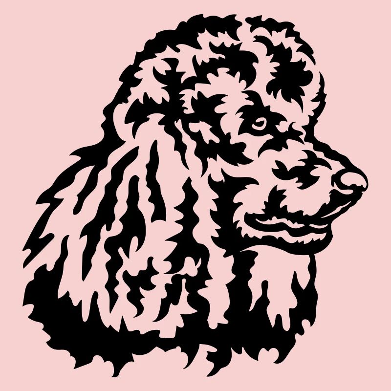 Big Poodle Head