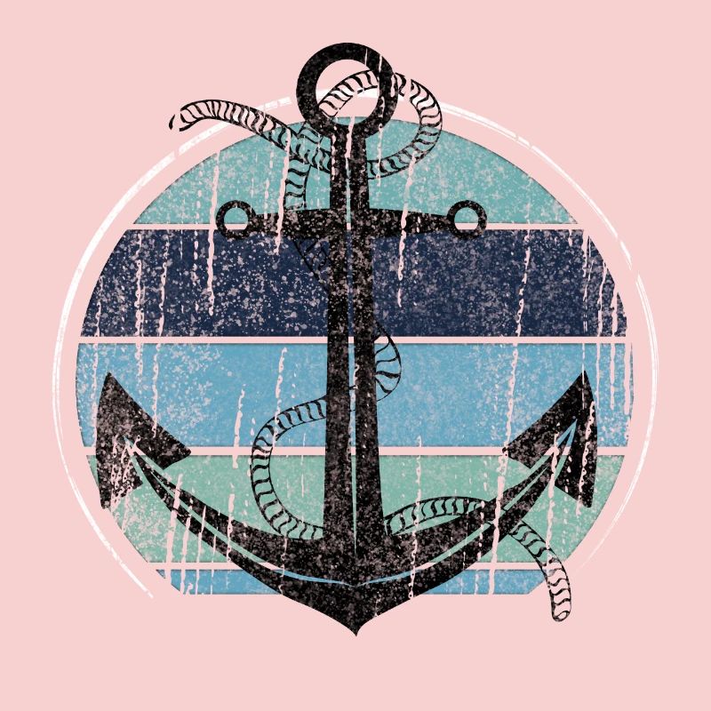 Conception maritime d’ancre vintage