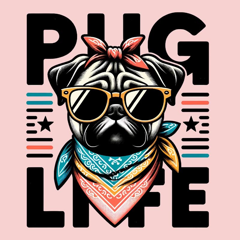 Pug Life Dog
