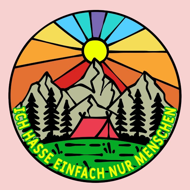 Berge Natur Camping Campingplatz Zelten Statement