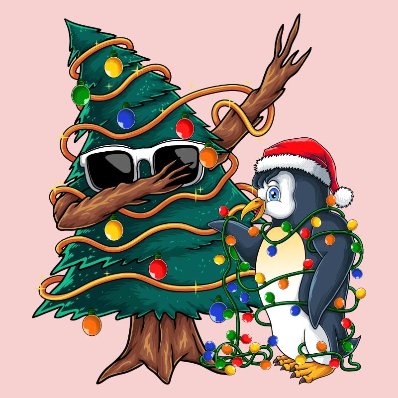 Dapping Christmas Tree -Dapping Christmas Sweater