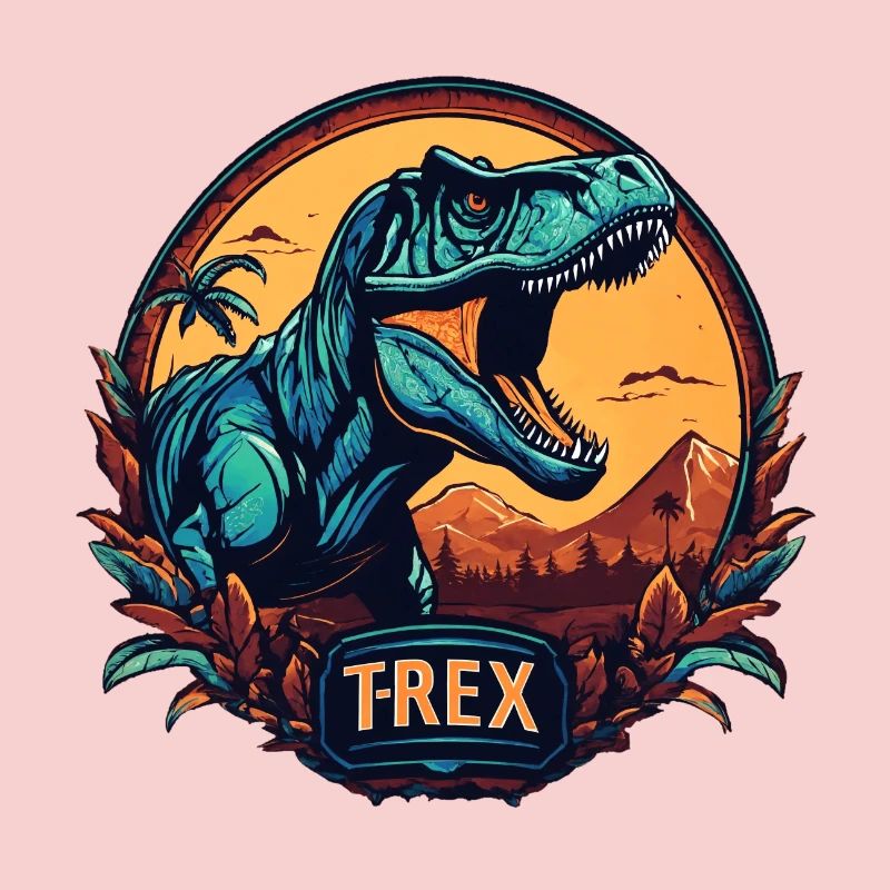 Dinosaurier T-Rex Logo