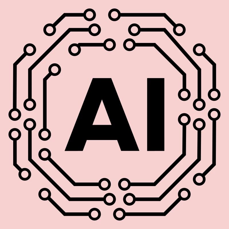 AI Icon Badge Logo