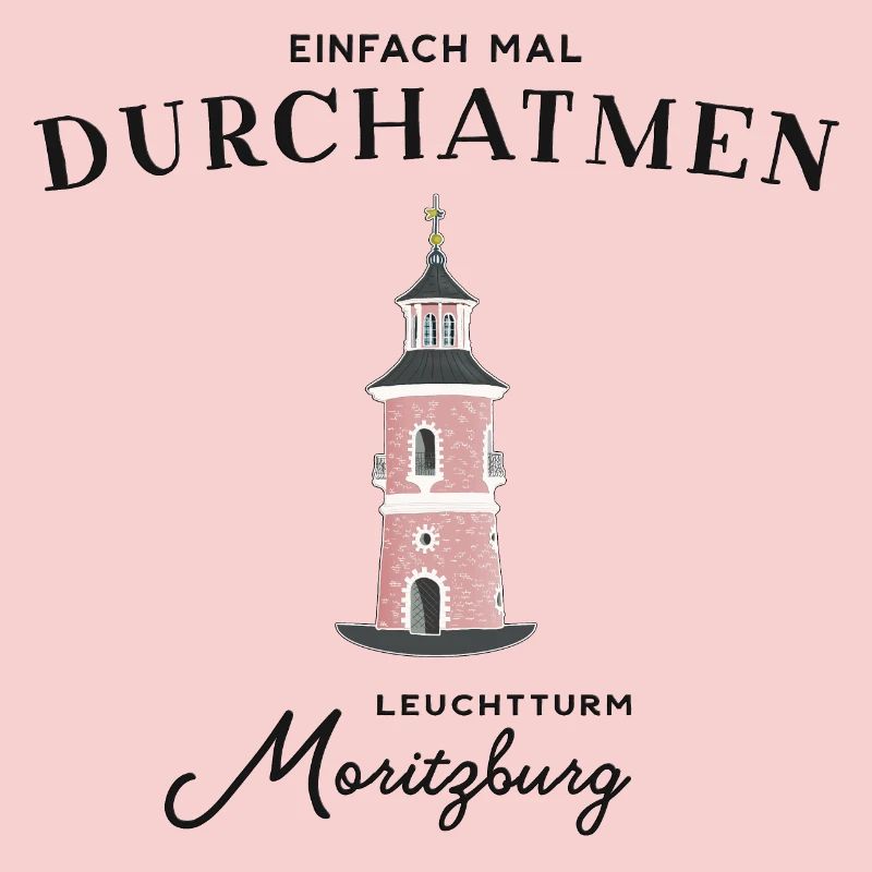 Château de Moritzburg en Saxe, dessin à la main du phare