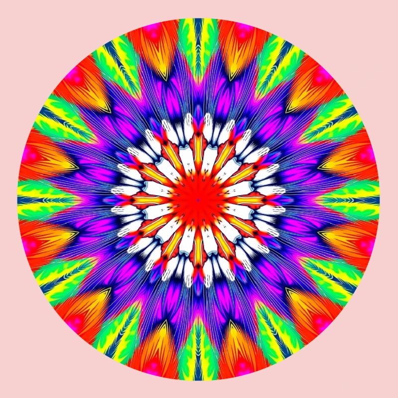 Kaléidoscope Mandala Couleur Rush