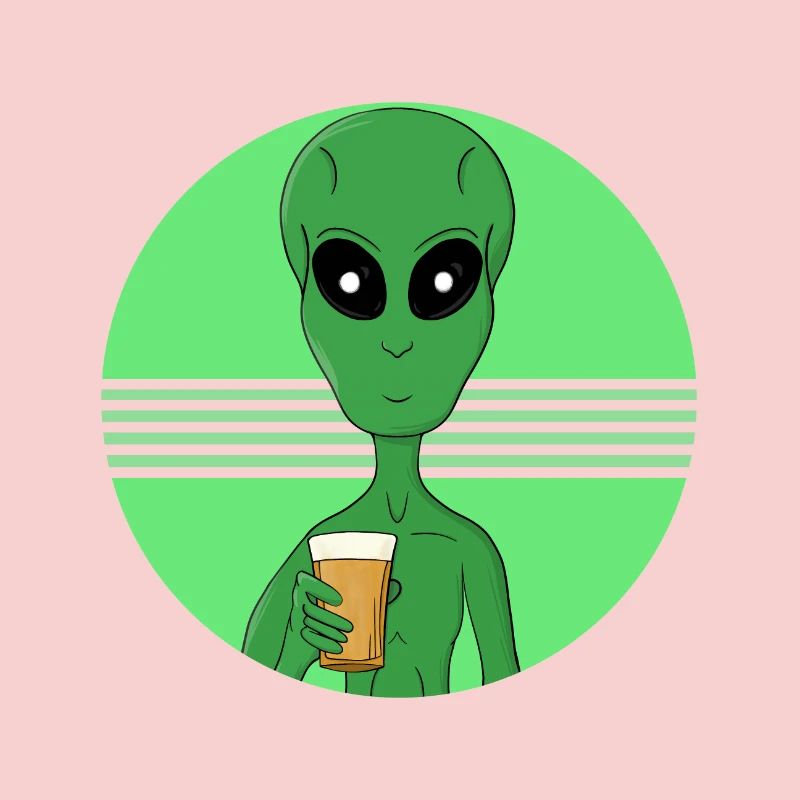 An Alien Having Fun
