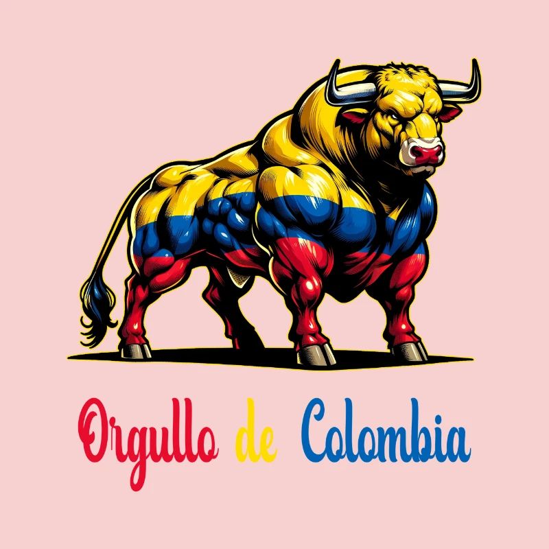 C'est la fierté du drapeau de la Colombie