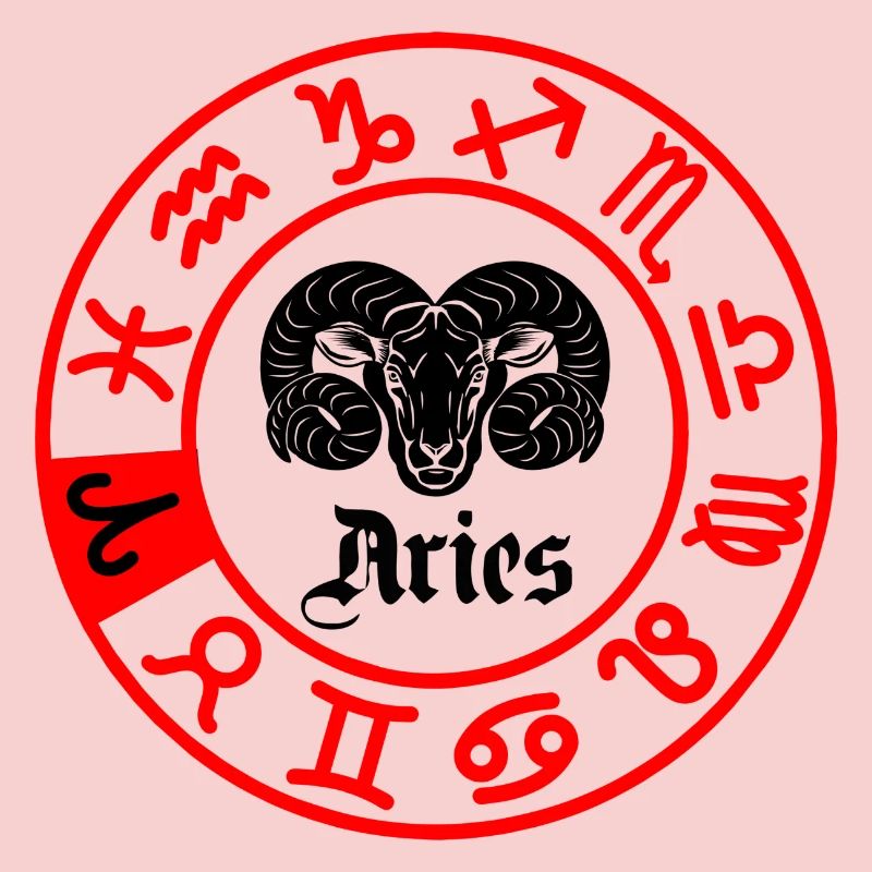 Zwölf Sternzeichen Widder Widder