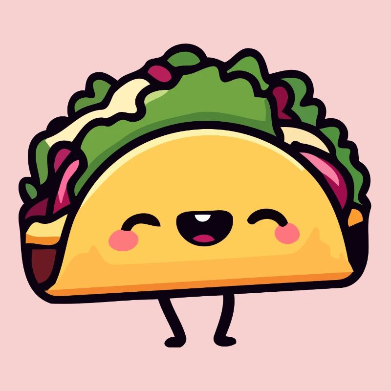 Cheerful Taco Toon