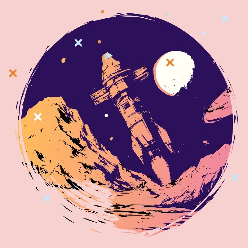 fusée espace école de l’espace début Allez nerd de l’espace