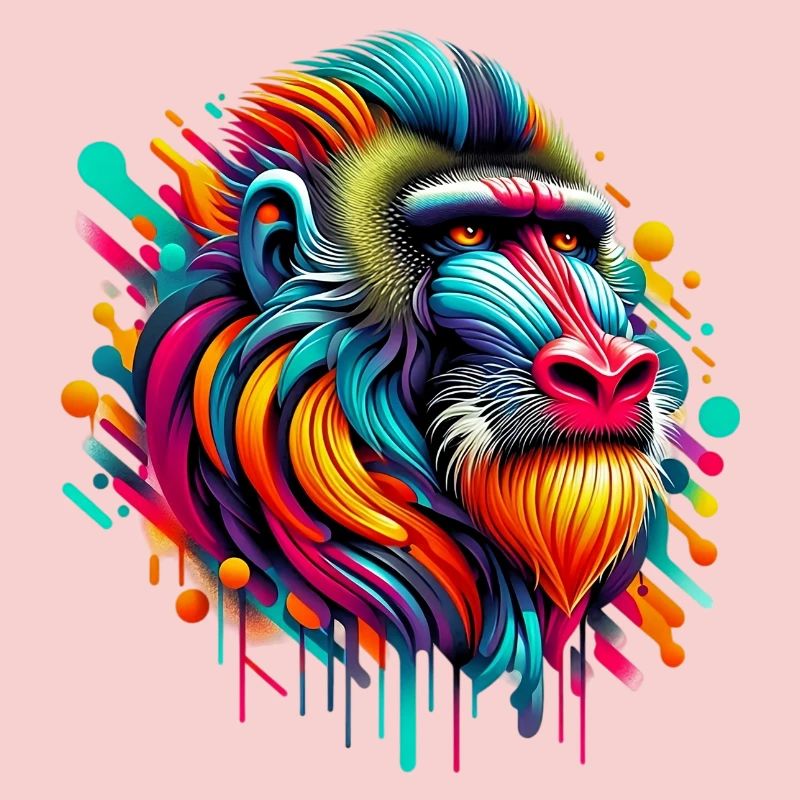 Mandrill-Affe