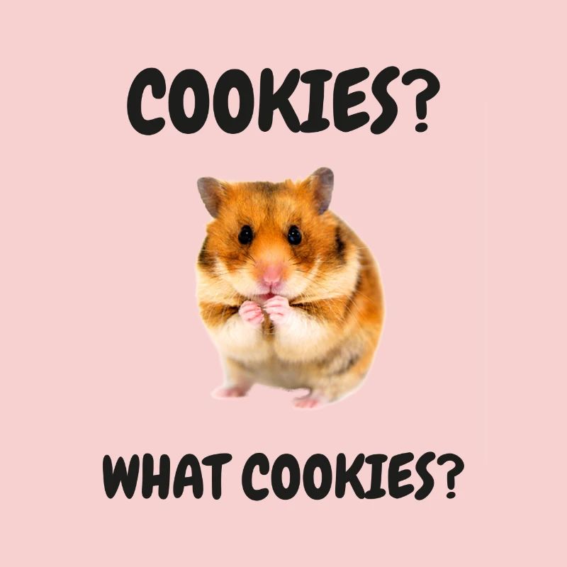 Hamster Meme Cookies Biscuits Snacking Hamster doré