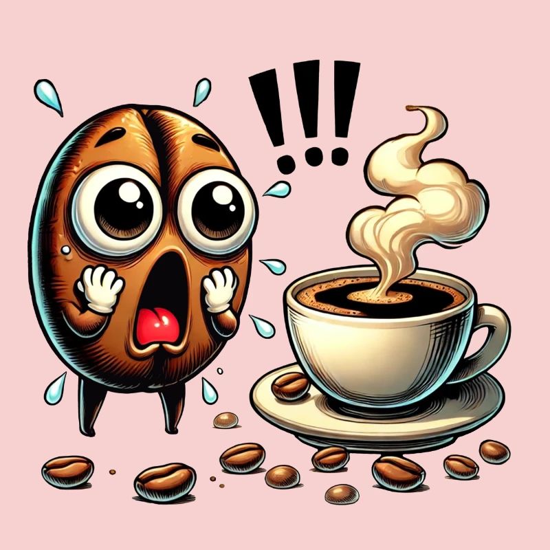 Lustiges Kaffee Design
