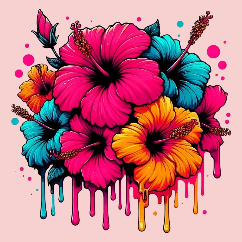 Fleurs d’hibiscus