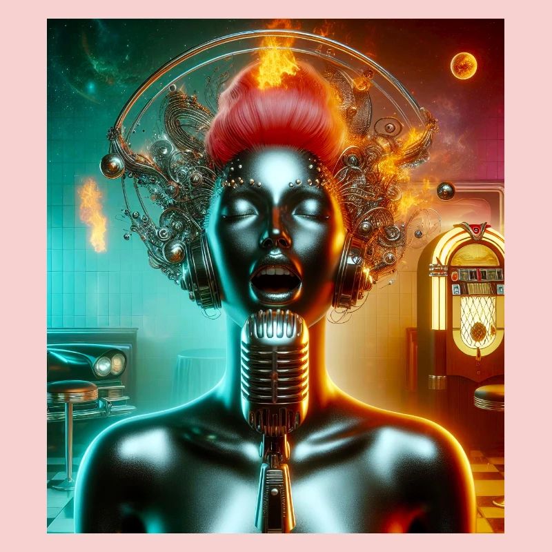 Chanteuse Juke-box